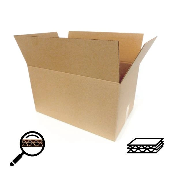 Carton renforcé 56 litres - 55cm x 35cm x 30cm